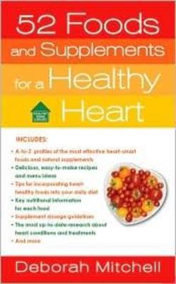 Book cover for 52 Foods and Supplements for a Healthy Heart