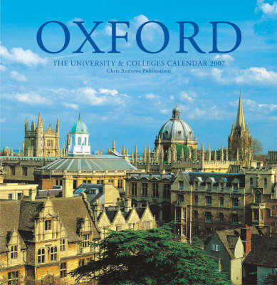 Book cover for Oxford, the University and Colleges Large Calendar