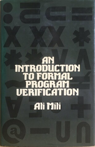 Book cover for An Introduction to Formal Programme Verification