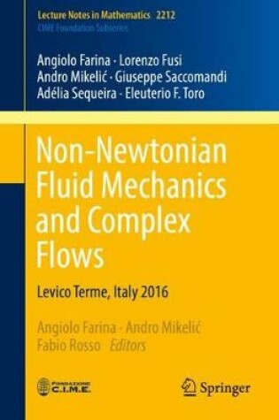 Cover of Non-Newtonian Fluid Mechanics and Complex Flows