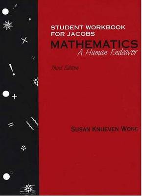 Book cover for Maths a Human Endeavor 3e & Wo