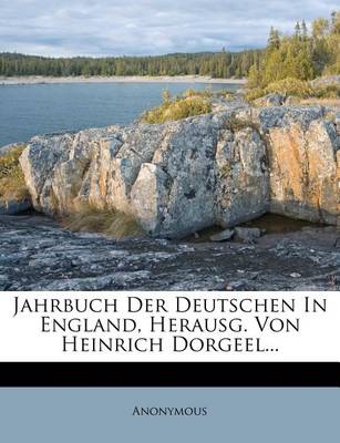 Book cover for Jahrbuch Der Deutschen in England