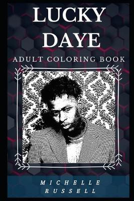 Book cover for Lucky Daye Adult Coloring Book