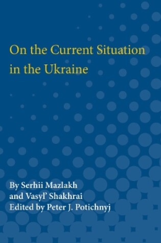 Cover of On the Current Situation in the Ukraine