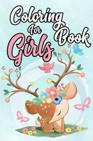 Cover of Coloring Book for Girls