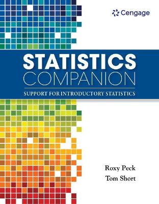 Book cover for Webassign for Peck/Short, Statistics Companion: Support for Introductory Statistics, Printed Access Card, Single-Term