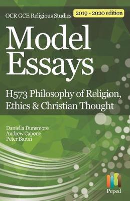 Cover of Model Essays for OCR GCE Religious Studies: H573 Philosophy of Religion, Ethics & Christian Thought