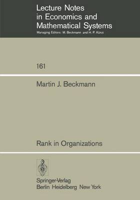 Book cover for Rank in Organizations