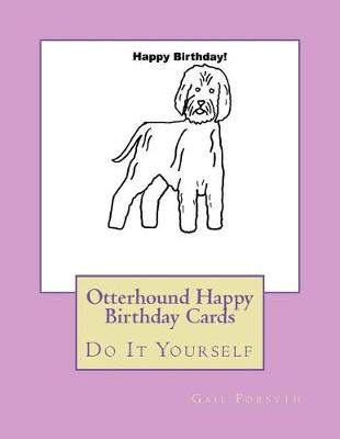 Book cover for Otterhound Happy Birthday Cards