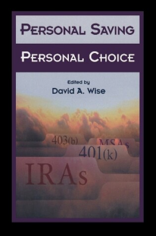 Cover of Personal Saving, Personal Choice