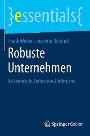 Cover of Robuste Unternehmen