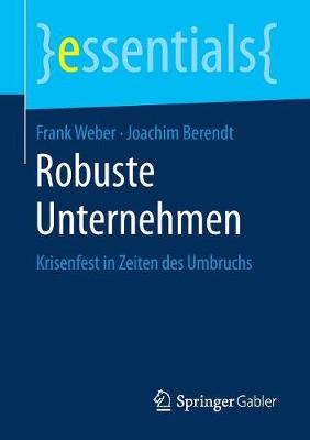 Cover of Robuste Unternehmen