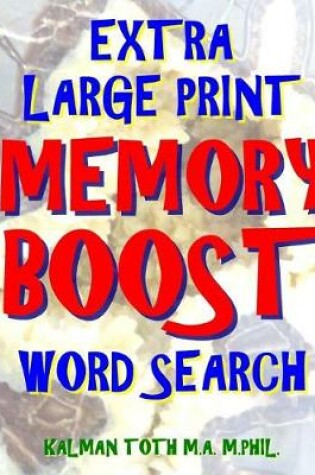 Cover of Extra Large Print Memory Boost Word Search