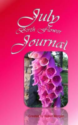 Book cover for July Birth Flower Journal