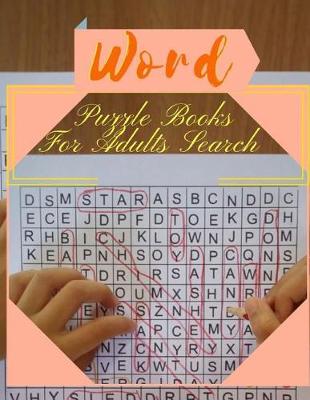 Book cover for Word Puzzle Books For Adults Search