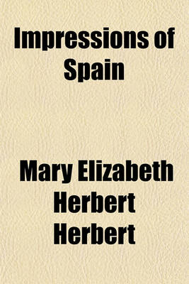 Book cover for Impressions of Spain