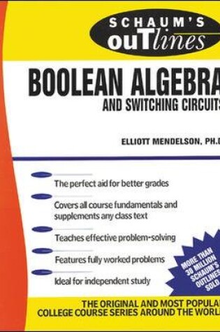 Cover of Schaum's Outline of Boolean Algebra and Switching Circuits