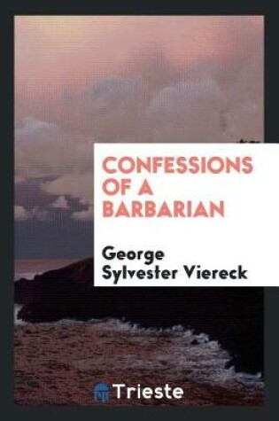 Cover of Confessions of a Barbarian