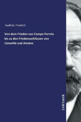 Cover of Von dem Frieden von Campo Formio bis zu den Friedensschlussen von Luneville und Amiens