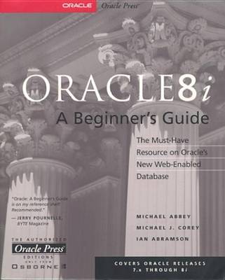 Book cover for Oracle8i: A Beginner's Guide