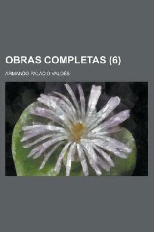 Cover of Obras Completas (6 )
