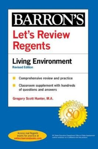 Cover of Let's Review Regents: Living Environment Revised Edition