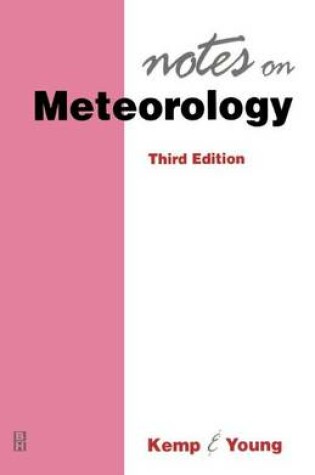 Cover of Notes on Meterology