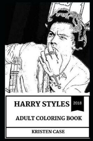 Cover of Harry Styles Adult Coloring Book