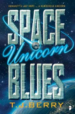 Book cover for Space Unicorn Blues