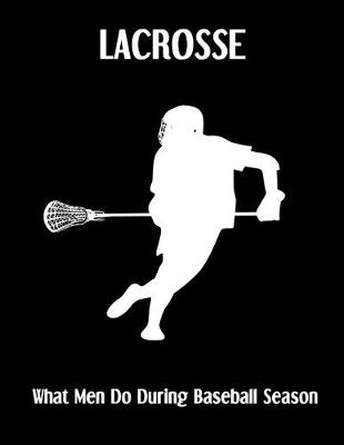 Book cover for LACROSSE What Men Do During Baseball Season