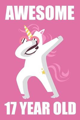 Book cover for 17th Birthday Dabbing Unicorn