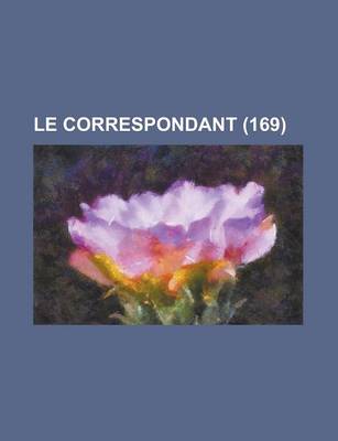 Book cover for Le Correspondant (169)