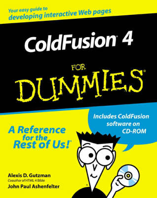 Book cover for ColdFusion 4 For Dummies