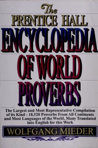 Cover of The Prentice-Hall Encyclopedia of World Proverbs