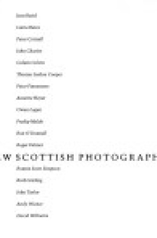 Cover of New Scottish Photography