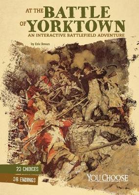 Book cover for At the Battle of Yorktown