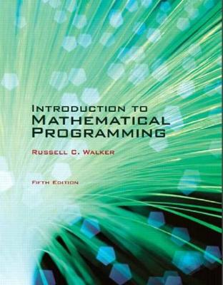 Book cover for Introduction to Mathematical Programming - Fifth Edition