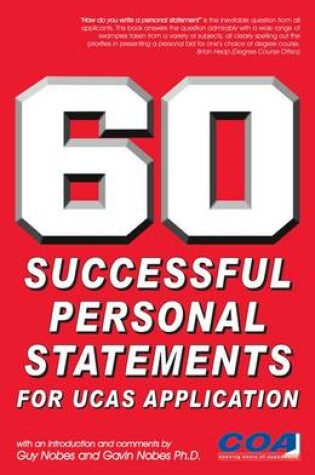 Cover of 60 Successful Personal Statements