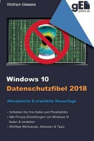 Cover of Windows 10 Datenschutzfibel 2018