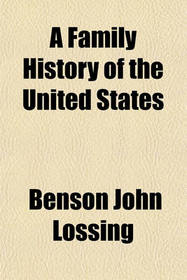 Book cover for A Family History of the United States