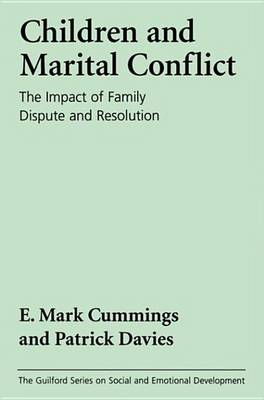 Book cover for Marital Conflict and Children