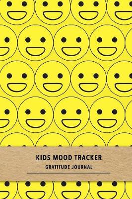 Book cover for Kids mood tracker gratitude journal