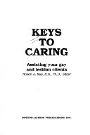 Cover of Keys to Caring
