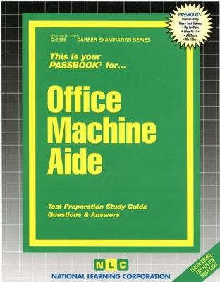 Book cover for Office Machine Aide