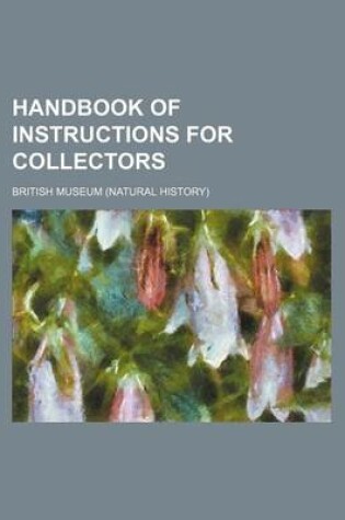Cover of Handbook of Instructions for Collectors