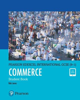 Cover of Pearson Edexcel International GCSE (9-1) Commerce Student Book