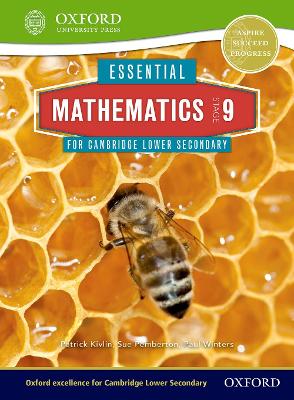 Book cover for Essential Mathematics for Cambridge Lower Secondary Stage 9