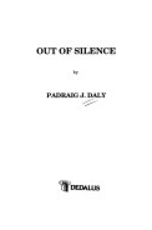 Cover of Out of Silence