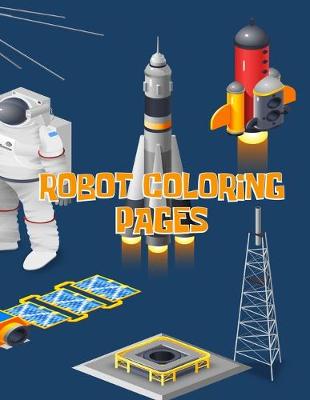 Book cover for Robot Coloring Pages