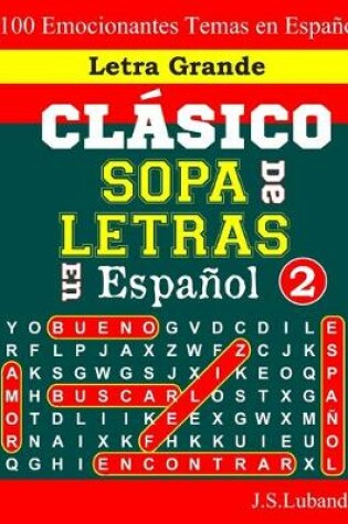 Cover of CLÁSICO SOPA De LETRAS En Español; 2